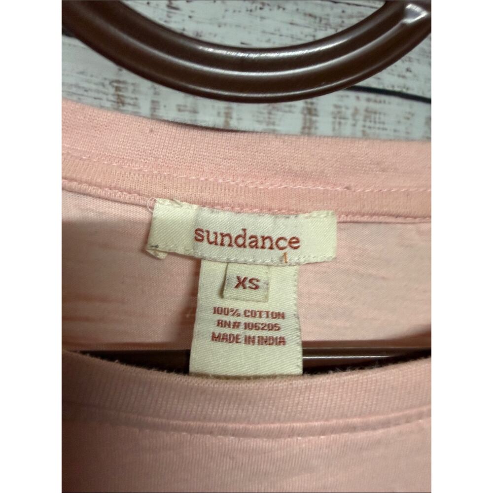 Sundance Long Sleeve Thermal with Lace Work Pink XS - Picture 3 of 6